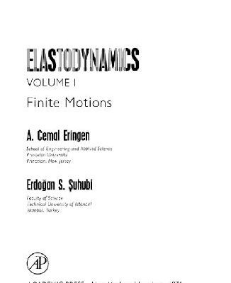 خرید و دانلود نسخه کامل کتاب Elastodynamics