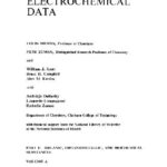 خرید و دانلود نسخه کامل کتاب Electrochemical Data