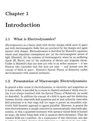 خرید و دانلود نسخه کامل کتاب Electrodynamics