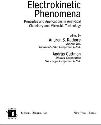 خرید و دانلود نسخه کامل کتاب Electrokinetic Phenomena