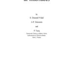 خرید و دانلود نسخه کامل کتاب Electrolytes at Interfaces
