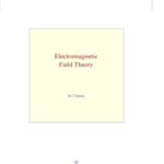 خرید و دانلود نسخه کامل کتاب Electromagnetic Field Theory