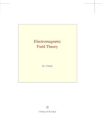 خرید و دانلود نسخه کامل کتاب Electromagnetic Field Theory