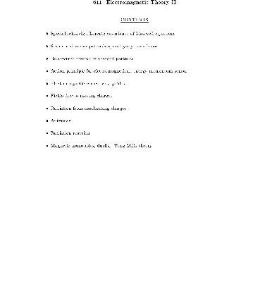 خرید و دانلود نسخه کامل کتاب Electromagnetic theory II