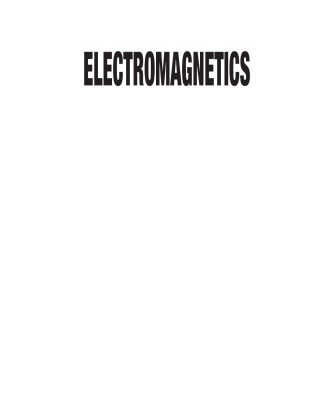 خرید و دانلود نسخه کامل کتاب Electromagnetics