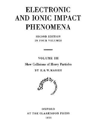خرید و دانلود نسخه کامل کتاب Electronic and Ionic Impact Phenomena III