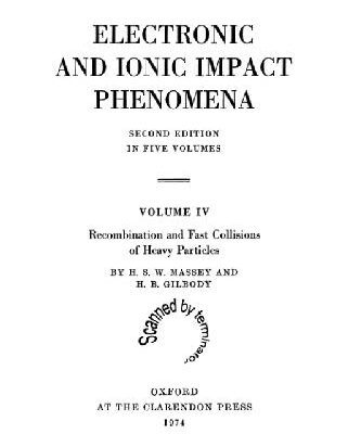 خرید و دانلود نسخه کامل کتاب Electronic and Ionic Impact Phenomena IV