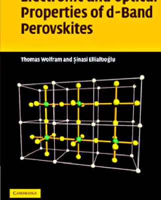 خرید و دانلود نسخه کامل کتاب Electronic and optical properties of D-band perovskites