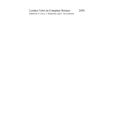 خرید و دانلود نسخه کامل کتاب Electronic Government: First International Conference, EGOV 2002 Aix-en-Provence, France, September 2–6, 2002 Proceedings