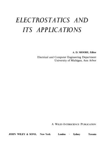 خرید و دانلود نسخه کامل کتاب Electrostatics and its applications_68bf3382d6186.jpeg خرید و دانلود نسخه کامل کتاب Electrostatics and its applications