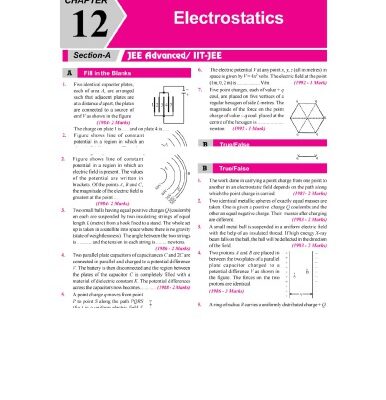 خرید و دانلود نسخه کامل کتاب Electrostatics IIT JEE Chapter wise Solution 1978 to 2017 along with AIEEE IIT JEE main