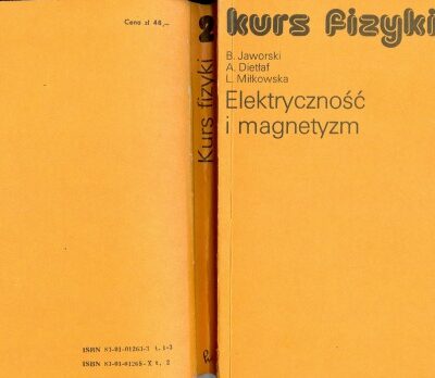 خرید و دانلود نسخه کامل کتاب Elektryczność i magnetyzm
