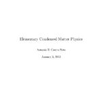 خرید و دانلود نسخه کامل کتاب Elementary condensed matter physics