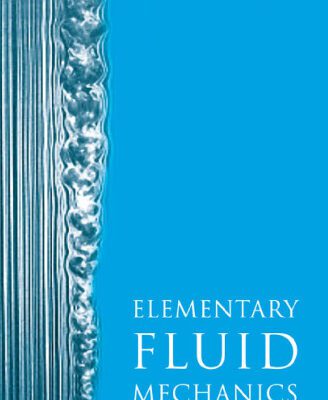 خرید و دانلود نسخه کامل کتاب Elementary fluid mechanics