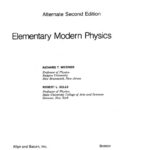 خرید و دانلود نسخه کامل کتاب Elementary Modern Physics