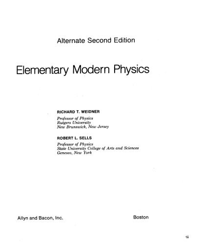 خرید و دانلود نسخه کامل کتاب Elementary Modern Physics_68bdb06542eeb.jpeg خرید و دانلود نسخه کامل کتاب Elementary Modern Physics