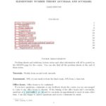 خرید و دانلود نسخه کامل کتاب Elementary Number Theory (5CCM224A AND 6CCM224B)