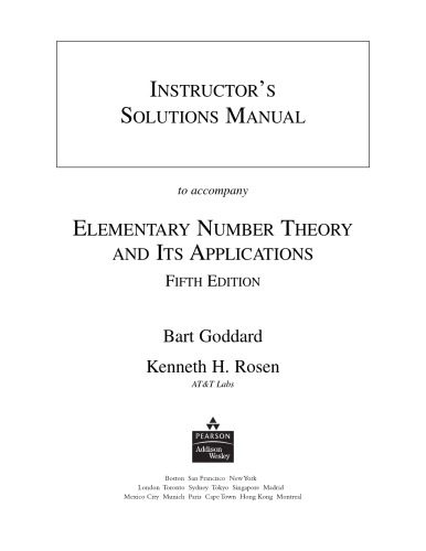 خرید و دانلود نسخه کامل کتاب Elementary Number Theory and Its Applications, 5th edition, Instructor’s Solutions Manual_68b55cca3fc5d.jpeg خرید و دانلود نسخه کامل کتاب Elementary Number Theory and Its Applications, 5th edition, Instructor’s Solutions Manual