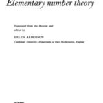 خرید و دانلود نسخه کامل کتاب Elementary Number Theory