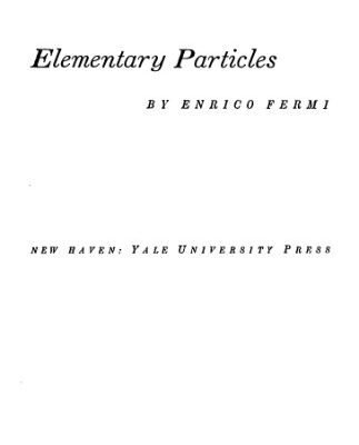 خرید و دانلود نسخه کامل کتاب Elementary particles