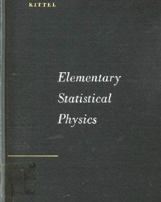 خرید و دانلود نسخه کامل کتاب Elementary statistical physics