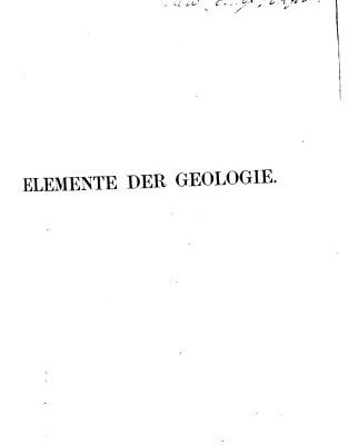 خرید و دانلود نسخه کامل کتاب Elemente der Geologie