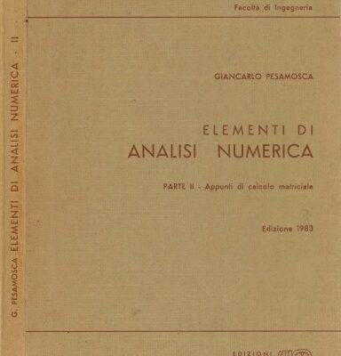 خرید و دانلود نسخه کامل کتاب Elementi Di Analisi Numerica, Parte II