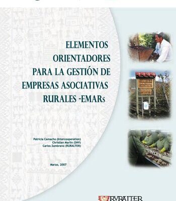 خرید و دانلود نسخه کامل کتاب Elementos orientadores para la gestión de empresas asociativas rurales (EMARs)