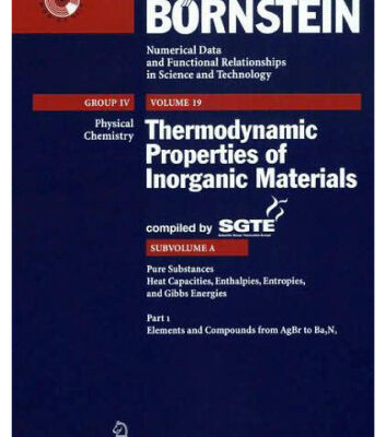 خرید و دانلود نسخه کامل کتاب Elements and Compounds from AgBr to Ba3N2