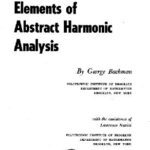 خرید و دانلود نسخه کامل کتاب elements of abstract harmonic analysis