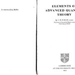 خرید و دانلود نسخه کامل کتاب Elements of Advanced Quantum Theory