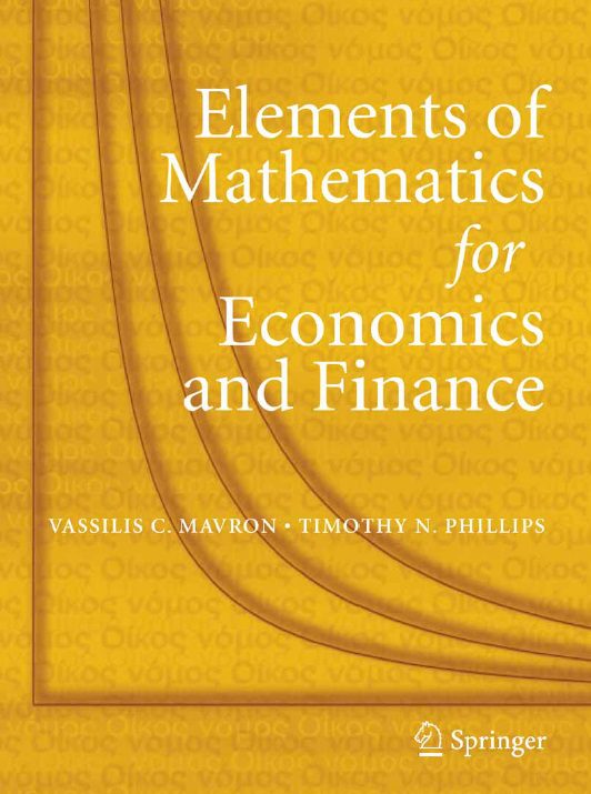 خرید و دانلود نسخه کامل کتاب Elements of Mathematics for Economics and Finance – PDF_68b6f27d8c5da.jpeg خرید و دانلود نسخه کامل کتاب Elements of Mathematics for Economics and Finance – PDF