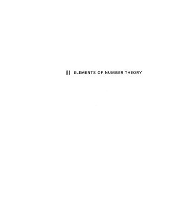 خرید و دانلود نسخه کامل کتاب Elements of Number Theory