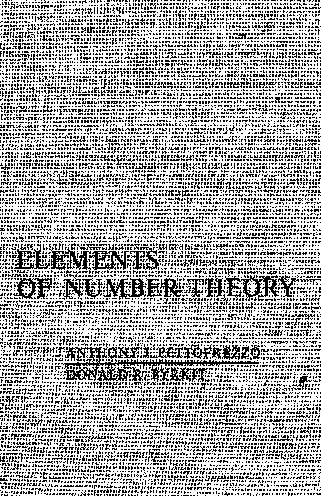 خرید و دانلود نسخه کامل کتاب Elements of Number Theory_68b5552970989.jpeg خرید و دانلود نسخه کامل کتاب Elements of Number Theory