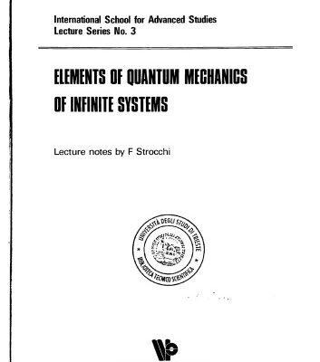 خرید و دانلود نسخه کامل کتاب Elements of quantum mechanics of infinite systems