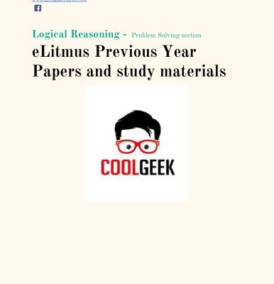 خرید و دانلود نسخه کامل کتاب eLitmus Logical Reasoning Problem Solving Paid Material