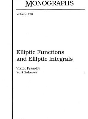 خرید و دانلود نسخه کامل کتاب Elliptic functions and elliptic integrals