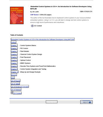 خرید و دانلود نسخه کامل کتاب Embedded Control Systems in C/C++