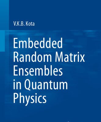 خرید و دانلود نسخه کامل کتاب Embedded Random Matrix Ensembles in Quantum Physics