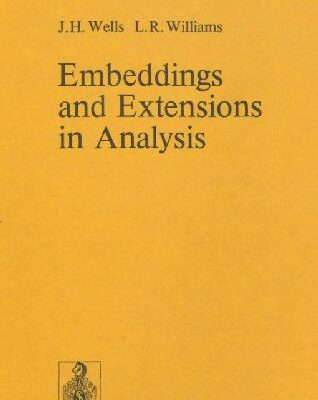 خرید و دانلود نسخه کامل کتاب Embeddings and extensions in analysis