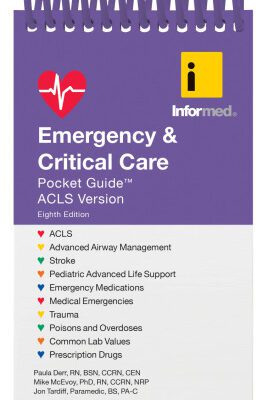 خرید و دانلود نسخه کامل کتاب Emergency  &  Critical Care Pocket Guide, ACLS version