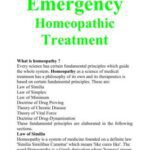 خرید و دانلود نسخه کامل کتاب Emergency Homeopathic Treatment