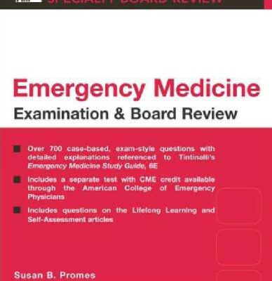 خرید و دانلود نسخه کامل کتاب Emergency Medicine Examination & Board Review