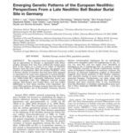 خرید و دانلود نسخه کامل کتاب Emerging Genetic Patterns of the European Neolithic: Perspectives From a Late Neolithic Bell Beaker Burial Site in Germany