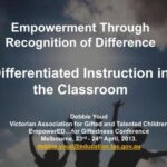 خرید و دانلود نسخه کامل کتاب Empowerment Through Recognition of Difference. Differentiated Instruction in the Classroom