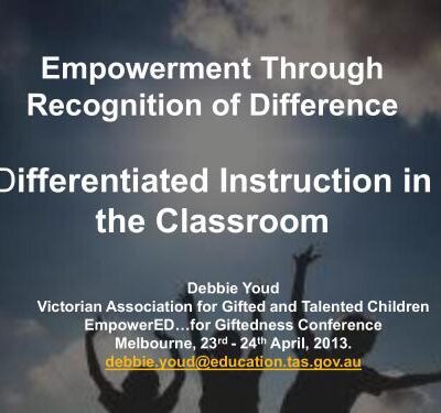 خرید و دانلود نسخه کامل کتاب Empowerment Through Recognition of Difference. Differentiated Instruction in the Classroom