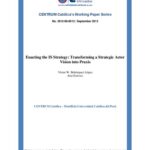 خرید و دانلود نسخه کامل کتاب Enacting the IS Strategy: Transforming a Strategic Actor Vision into Praxis