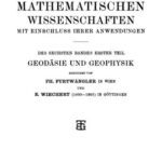 خرید و دانلود نسخه کامل کتاب Encyclopaedie der mathematischen Wissenschaften und Anwendungen. Geodaesie und Geophysik Band 6, Teil 1