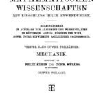 خرید و دانلود نسخه کامل کتاب Encyclopaedie der mathematischen Wissenschaften und Anwendungen. Mechanik