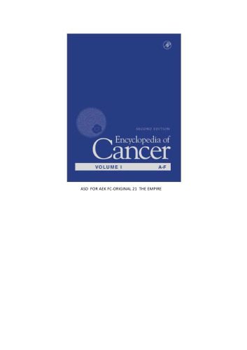 خرید و دانلود نسخه کامل کتاب Encyclopedia of Cancer, Four-Volume Set, Vosl. 1-4, 2nd Edition_68bb297feec5f.jpeg خرید و دانلود نسخه کامل کتاب Encyclopedia of Cancer, Four-Volume Set, Vosl. 1-4, 2nd Edition
